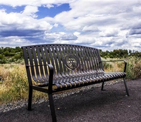 Premier Site Furniture Metal Bench