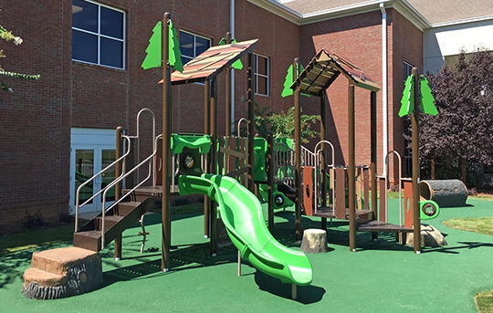 Playground Equipment at a Church