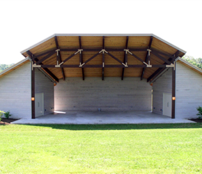 Cedar Forest Products Band Shelter